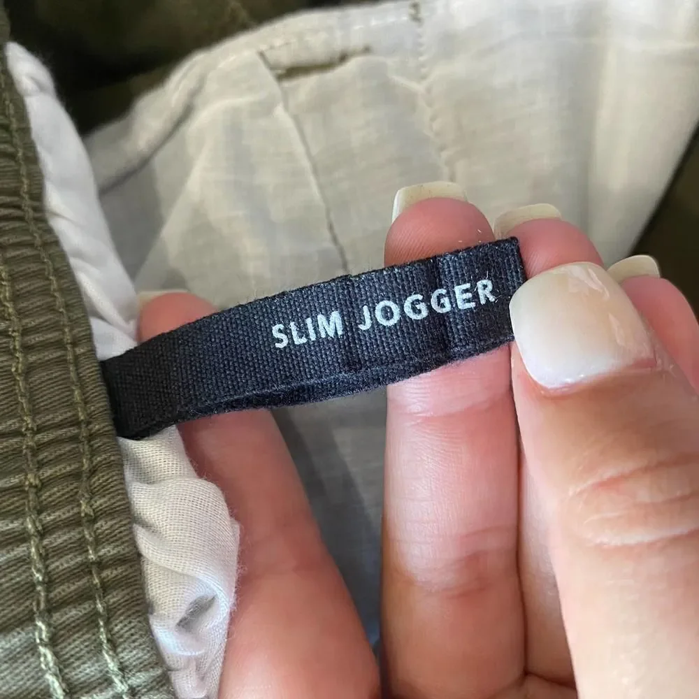 Bluenotes Slim Jogger Military Olive Green Size XL